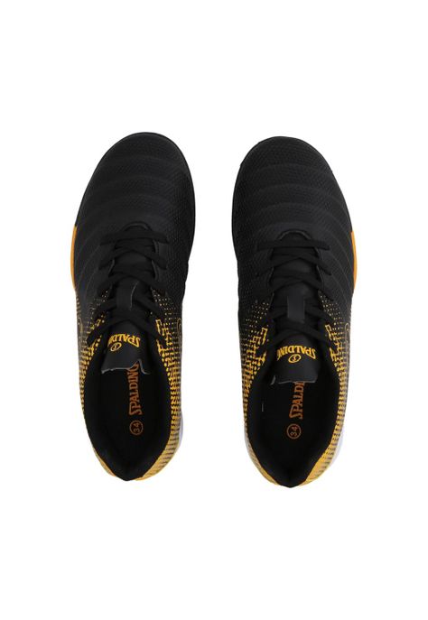 ZAPATILLA SOCCER  JUNIOR BLACK-YELLOW-3