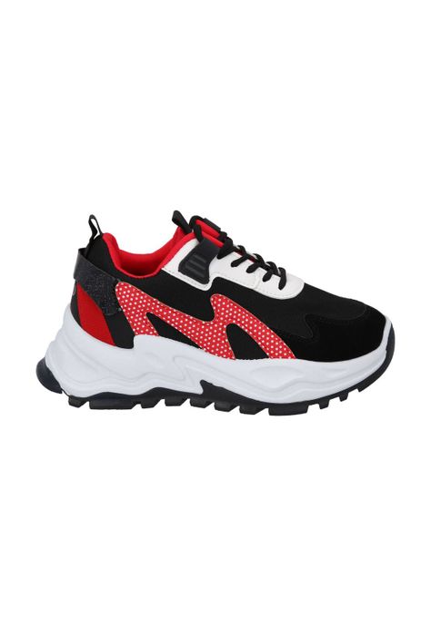 ZAPATILLA DEPORTIVA MINNIE MOUSE ROJO-1