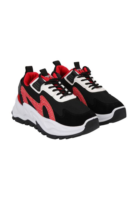 ZAPATILLA DEPORTIVA MINNIE MOUSE ROJO-2