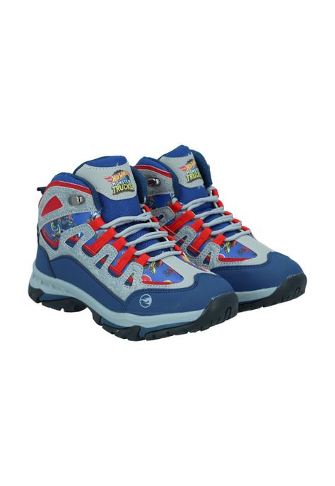 Zapato Outdoor Hot Wheels Monster Truck Azul-2