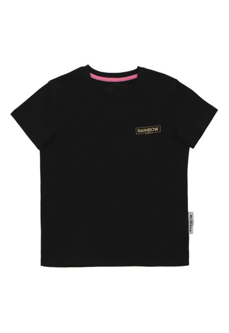 POLERA MANGA CORTA RAINBOW HIGH NEGRO-1