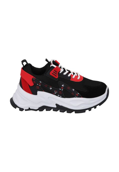 ZAPATILLA DEPORTIVA MICKEY MOUSE NEGRO-1