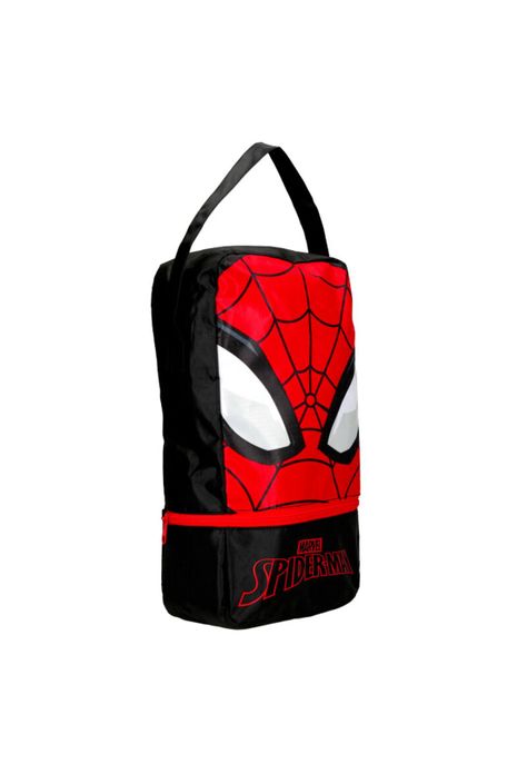 BOLSO PORTA ZAPATOS SPIDERMAN NEGRO/ROJO-0