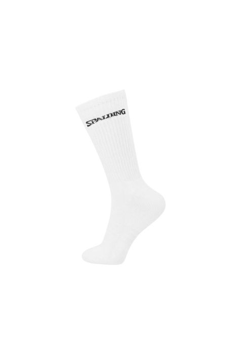 TRIPACK CALCETINES LARGOS 40-45 SPALDING BLANCOS-3