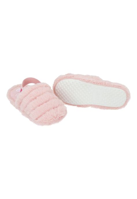 Pantufla Barbie con talón elasticado-2