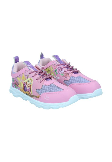 Zapatilla Deportiva Infantil Rapunsel Disney Rosa-0