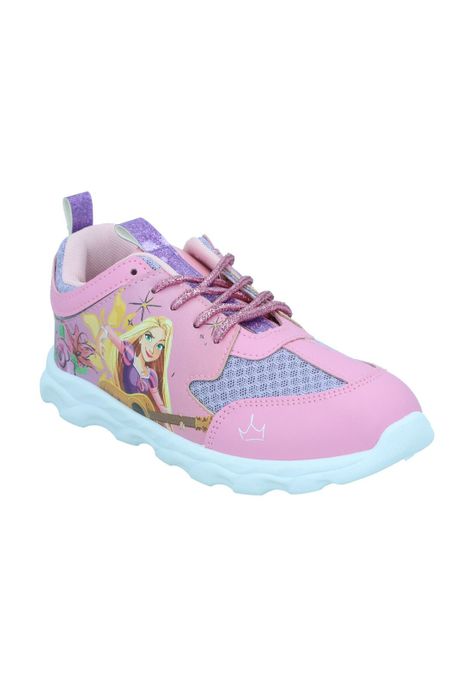 Zapatilla Deportiva Infantil Rapunsel Disney Rosa-1