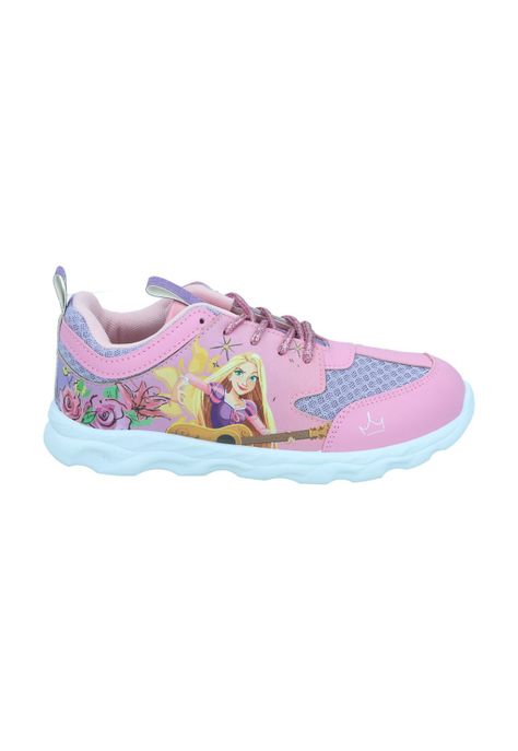 Zapatilla Deportiva Infantil Rapunsel Disney Rosa-2