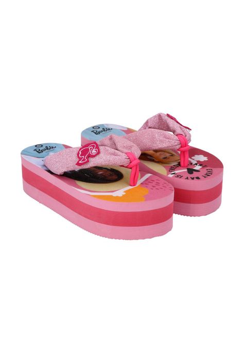 SANDALIA FLIP FLOP ALTA BARBIE ROSADO-2