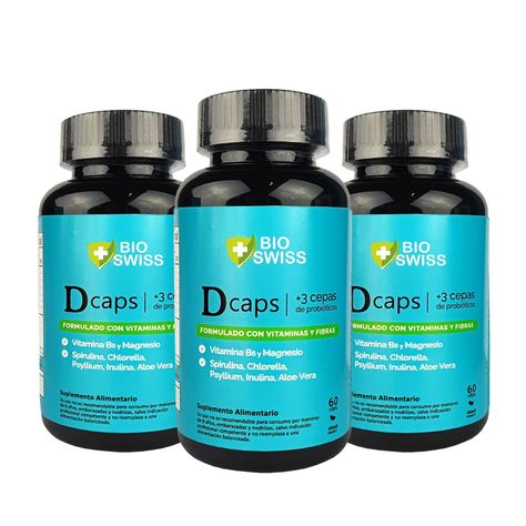 D CAPSULAS (DETOX ADELGAZANTE) CON 4 TIPOS DE FIBRAS X 3 UNID-0