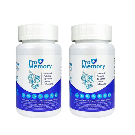 PRO MEMORY (MEMORIA, ENFOQUE Y ENERGÍA) X 2 FRASCOS-0