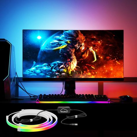 Tira LED RGBIC Ambilight para Monitor 24'' Skydimo-1