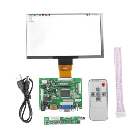 Pantalla 7" LCD para Raspberry Pi o Computador-0