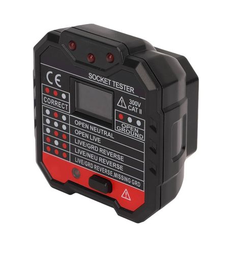 Probador de Enchufes HT106D-1