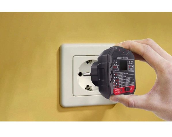 Probador de Enchufes HT106D-2