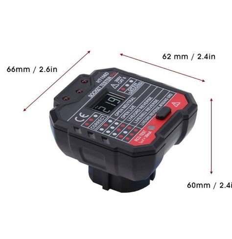 Probador de Enchufes HT106D-3