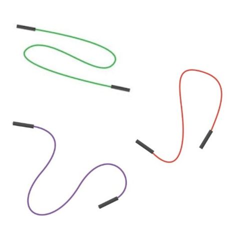 Cables Dupont para Protoboard H/H 10 Unidades-1