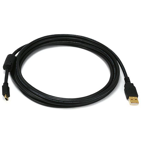 Cable USB A a miniB - Premium - 6Ft 1.82mts-0
