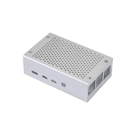 Caja metálica para Raspberry Pi 4 B con ventilador-1