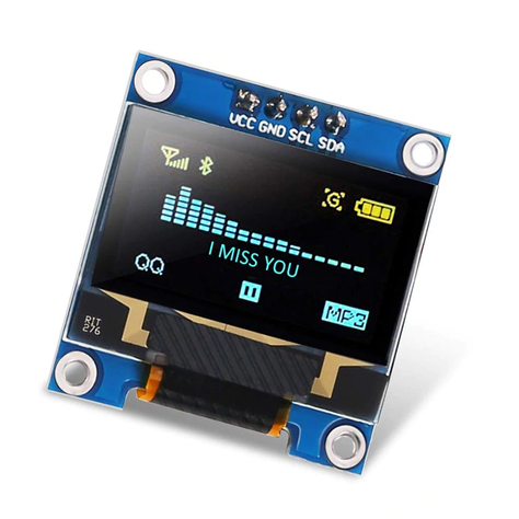 Display OLED de 128 x 64 Pixeles Controlable por I2C-0