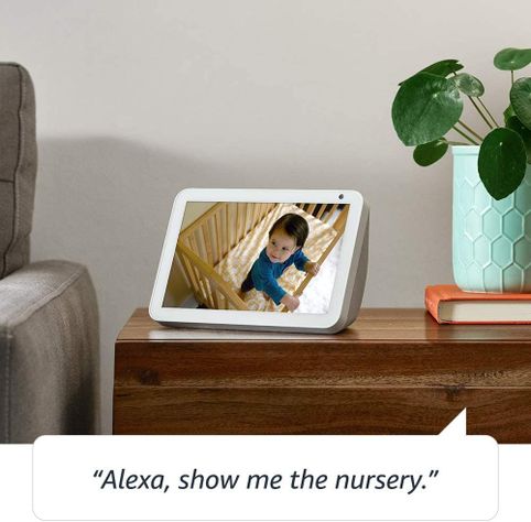 Amazon Echo Show 8 con asistente virtual Alexa y pantalla-2
