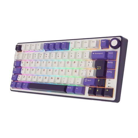 Teclado Mecánico Español 75% RK R75 Blackberry - Royal Kludge-0