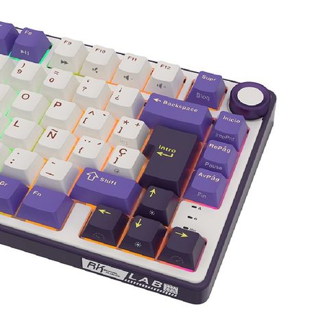 Teclado Mecánico Español 75% RK R75 Blackberry - Royal Kludge-1