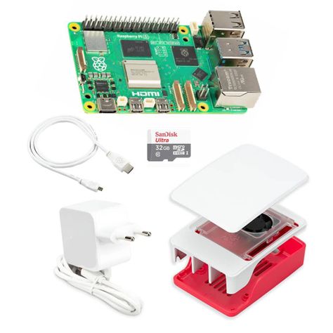 Kit Raspberry Pi 5 De 4gb Ram Con Accesorios Originales-0