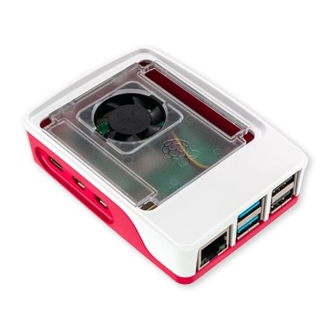 Carcasa Oficial para Raspberry Pi 5 con Ventilador-1