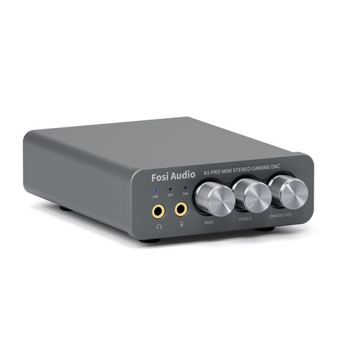 Amplificador de Audífonos HiFi 1000mW - Fosi Audio K5 Pro-0