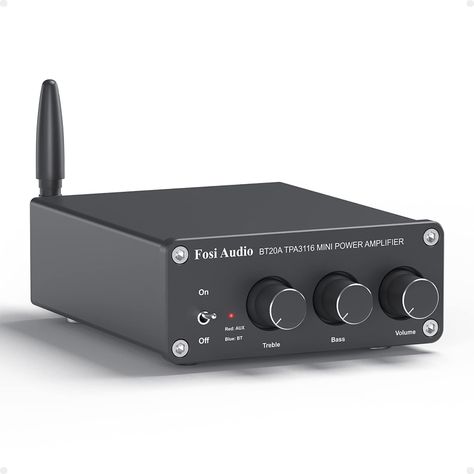 Amplificador Bluetooth 5.0 Clase D 2x100W - Fosi Audio BT20A-0