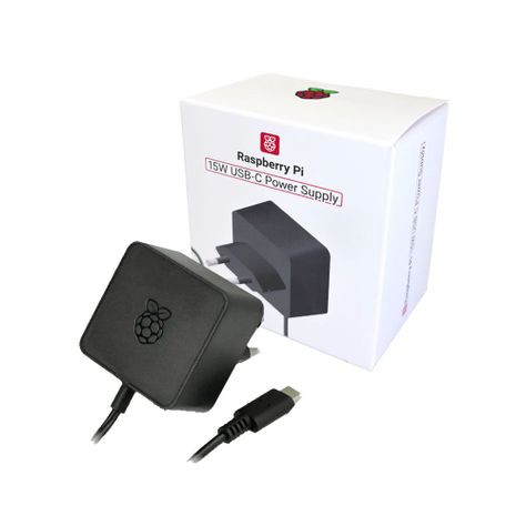 Transformador USB tipo C 5v 3A para Raspberry Pi 4-0