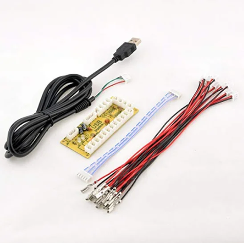 Adaptador USB Joystick Arcade Zero Delay-0