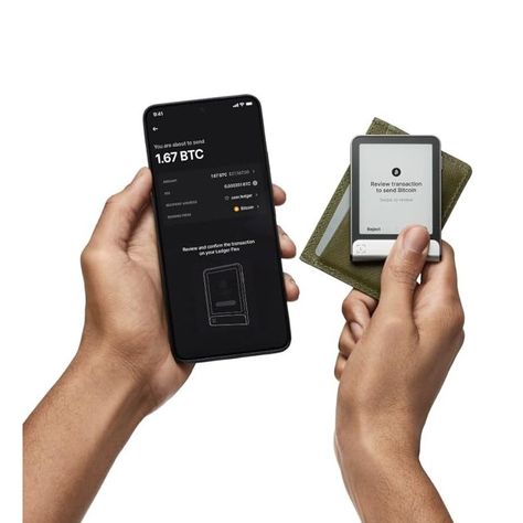Billetera Ledger Flex con Pantalla Táctil BTC ETH XRP-4