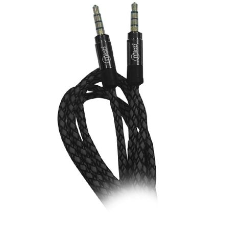 Cable Auxiliar Plug 3.5mm 1mt Negro - Mlab-2