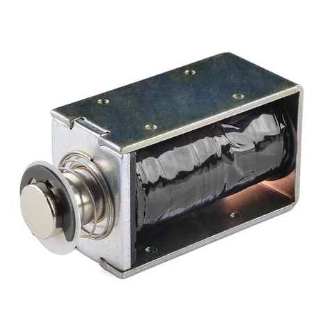 Electroimán Actuador Solenoide DC 12 a 36V 10mm-0