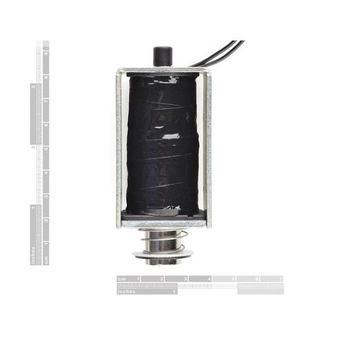 Electroimán Actuador Solenoide DC 12 a 36V 10mm-1