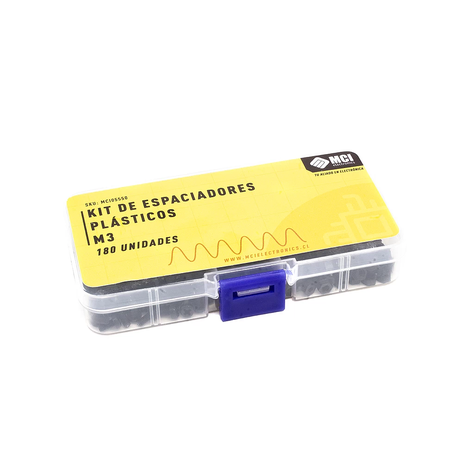Kit de Espaciadores Plásticos M3, 180 Unidades-1