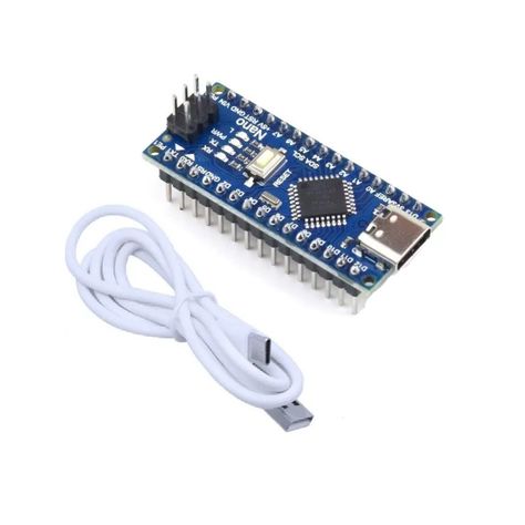 Placa Nano Arduino Compatible CH340 con Cable Tipo C-0