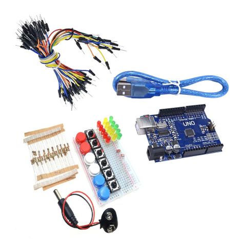 Kit Arduino Compatible con Accesorios de Inicio-0