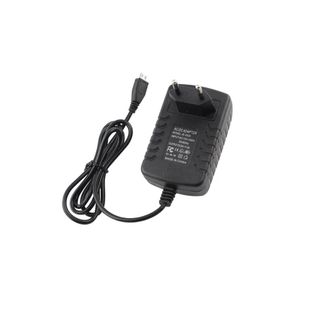 Transformador micro USB 5v 3A compatible con Raspberry Pi 3-0