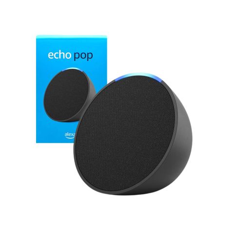 Amazon Echo Pop con Asistente de Voz Alexa - Charcoal-3