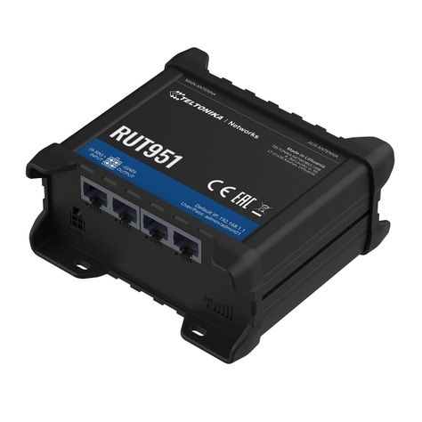 Router Celular Industrial 4G Cat4 - Teltonika RUT951 WiFi-0