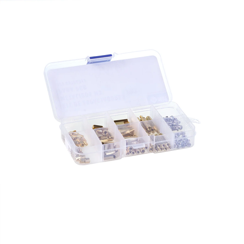 Kit de Espaciadores Metalicos M3 para PCB 120 unidades-0