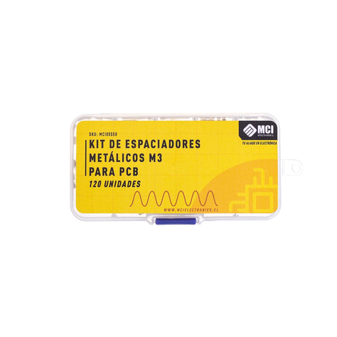 Kit de Espaciadores Metalicos M3 para PCB 120 unidades-2