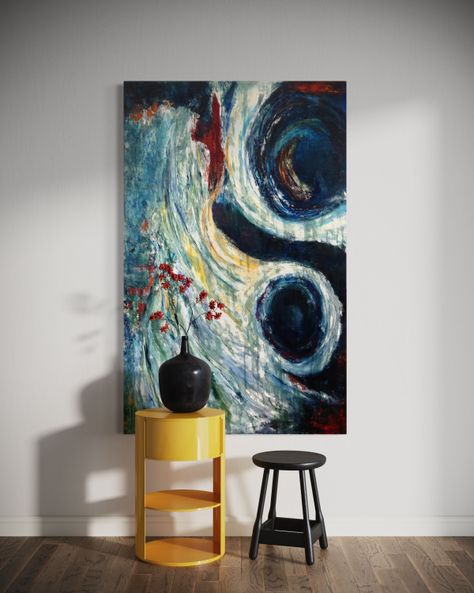 Cuadro Original Decorativo - Cascada II-2