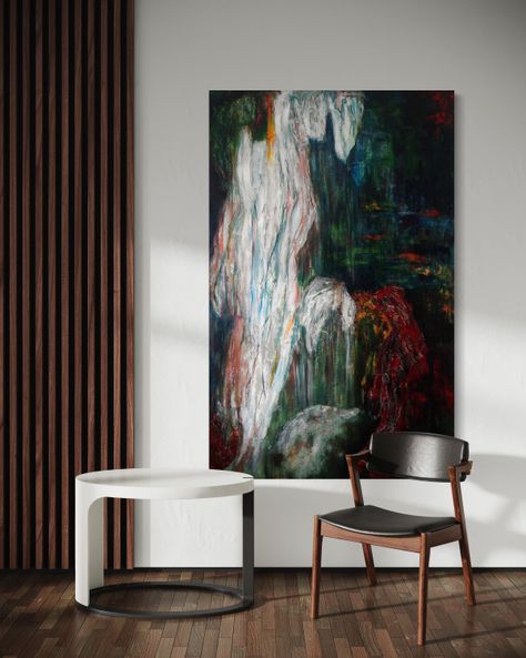  Cuadro Original Decorativo - Cascada IV-1