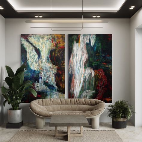  Cuadro Original Decorativo - Cascada IV-3