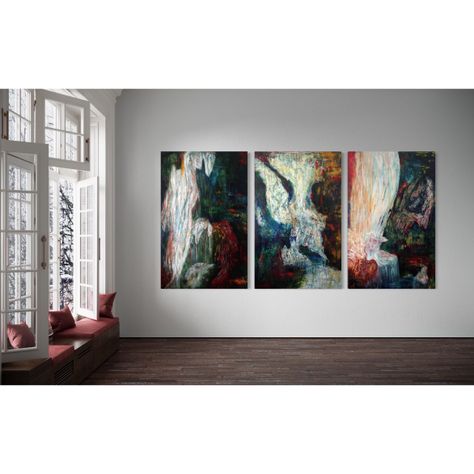  Cuadro Original Decorativo - Cascada IV-4