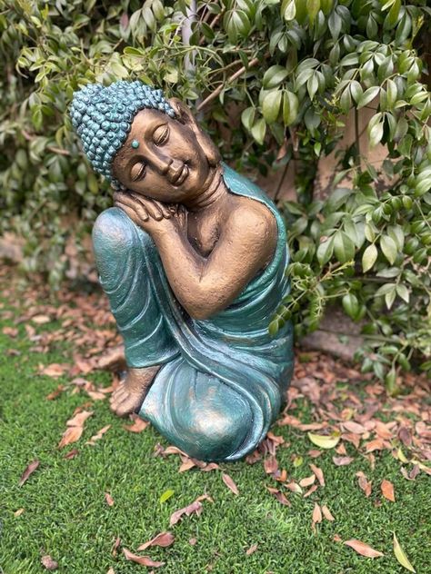 Figura Buda Durmiente Green Line 50 cm -2